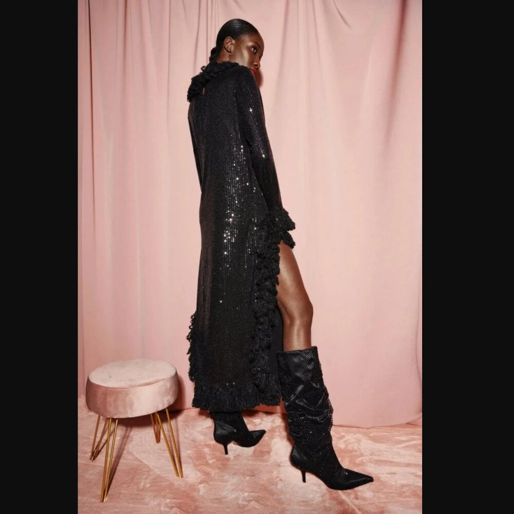 Celia B Belini Dress Black - Picture 2 of 5